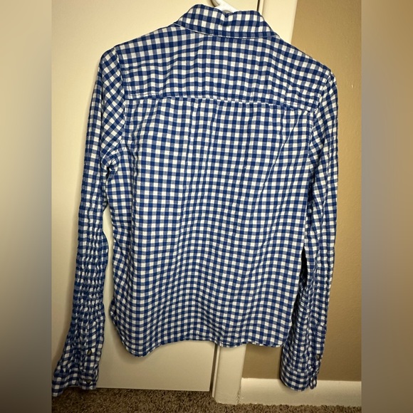 Women’s Abercrombie & Fitch Checkered Button Down Shirt - Size M - Picture 6 of 7